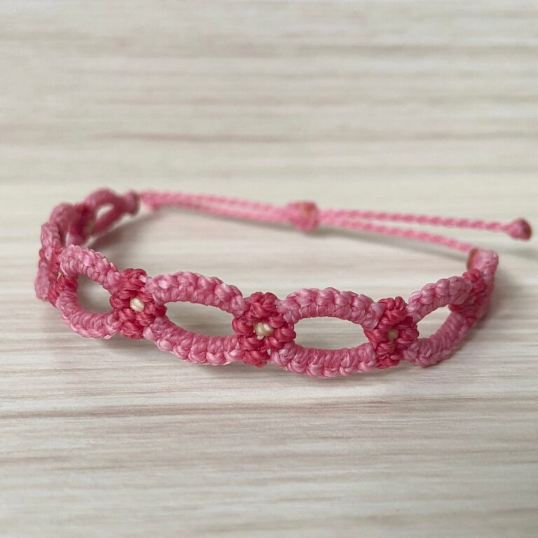 Daisy Chain Woven Bracelet